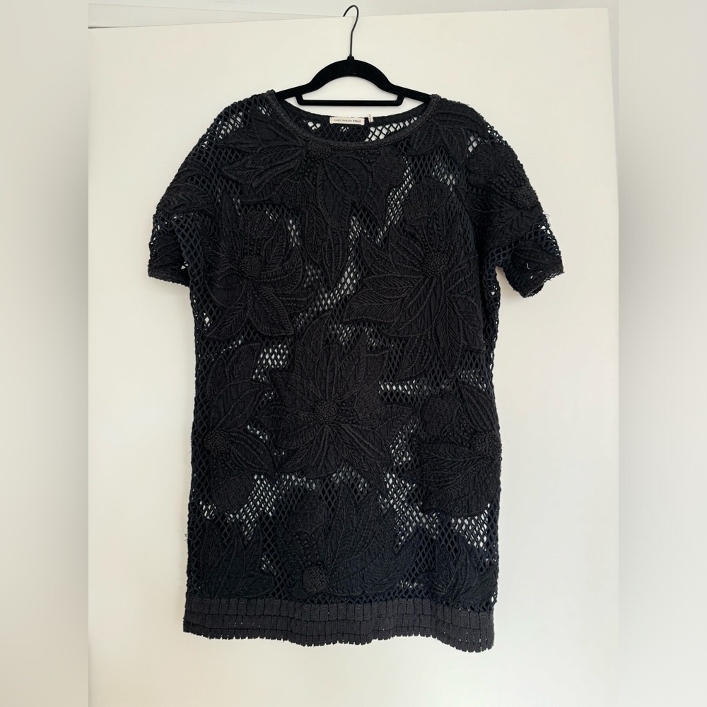 Isabelle Marant Etoile Cotton Mesh Tunic Sz M - image 1